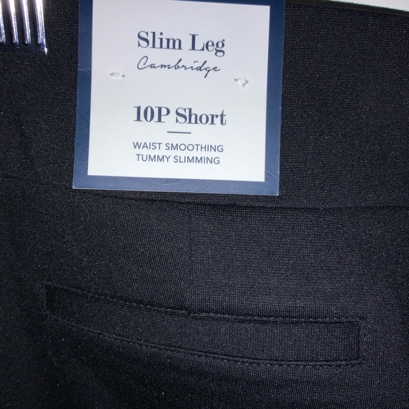 Charter Club Classic Black Ponte Trousers - Picture 1 of 5